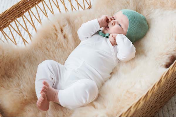 Ruskovilla's silk products for babies